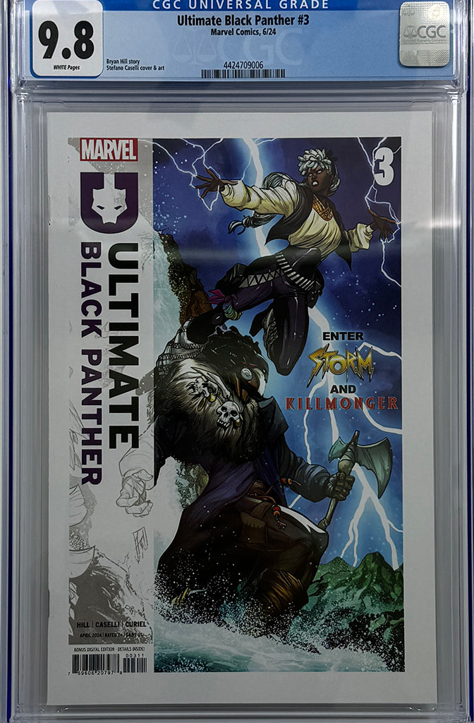 ULTIMATE BLACK PANTHER #3 | MAIN COVER | CGC 9.8