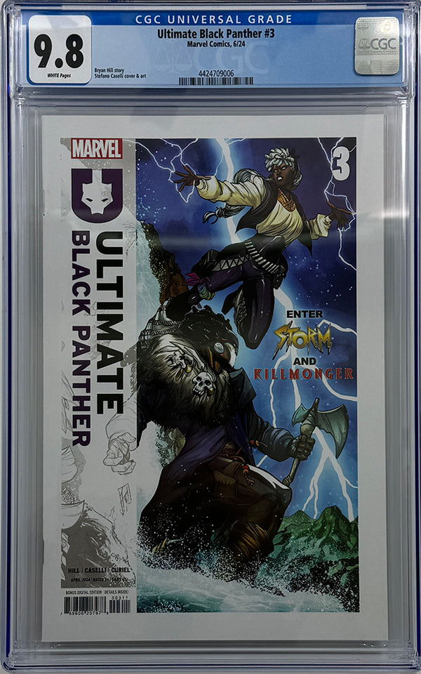 ULTIMATE BLACK PANTHER #3 | MAIN COVER | CGC 9.8