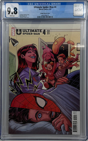 ULTIMATE SPIDER-MAN #4 | ELIZABETH TORQUE VARIANT | CGC 9.8