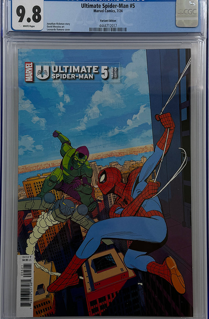 ULTIMATE SPIDER-MAN #5 | LEONARDO ROMERO VARIANT | CGC 9.8