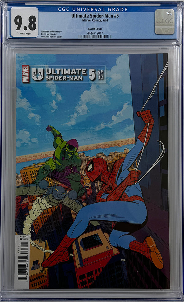 ULTIMATE SPIDER-MAN #5 | LEONARDO ROMERO VARIANT | CGC 9.8