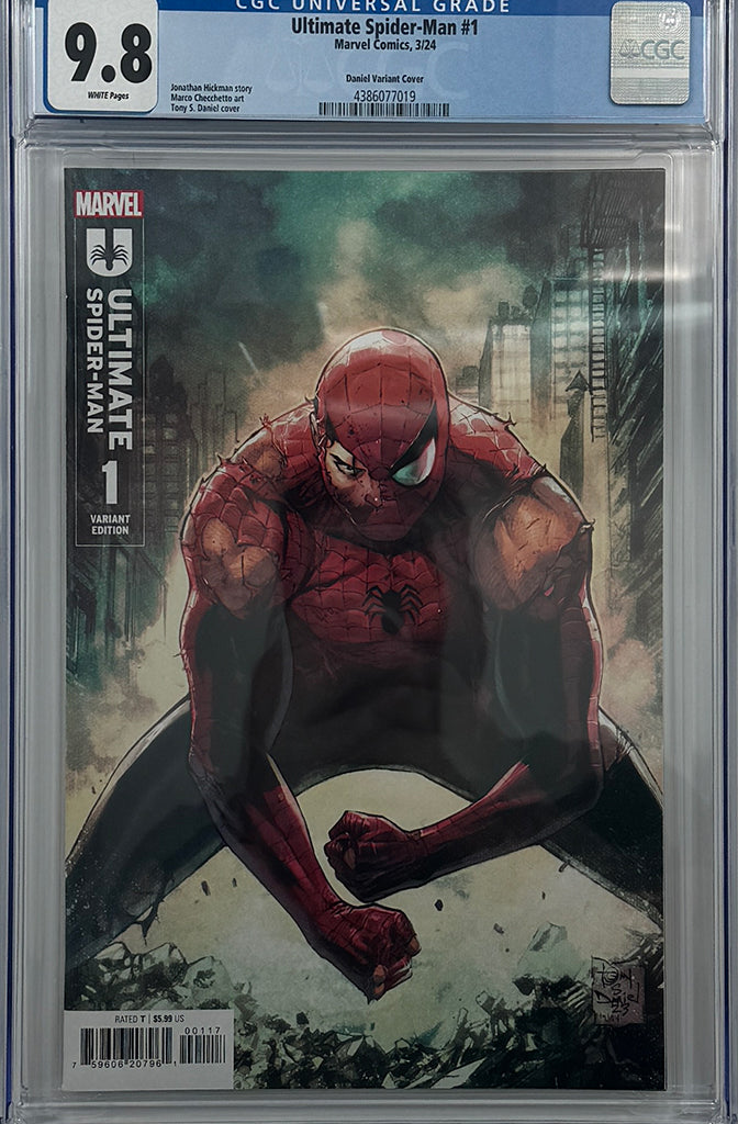 ULTIMATE SPIDER-MAN #1 | 1:25 RATIO VARIANT | CGC 9.8