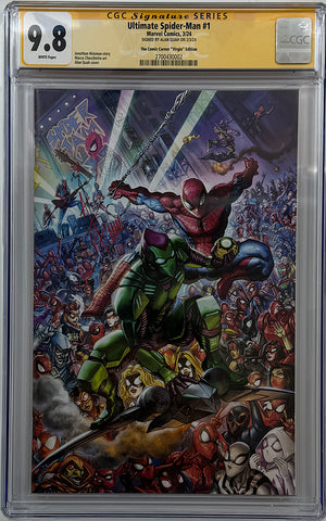 ULTIMATE SPIDER-MAN #1 | ALAN QUAH VIRGN VARIANT | CGC SS 9.8