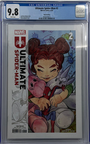 ULTIMATE SPIDER-MAN #2 | PEACH MOMOKO 3RD PRINTING VARIANT | CGC 9.8