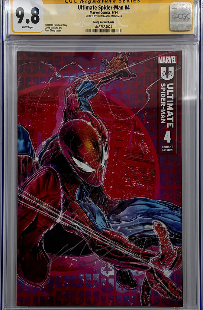 Ultimate Spider-Man #4 | John Giang Retro Trade Variant | CGC SS 9.8