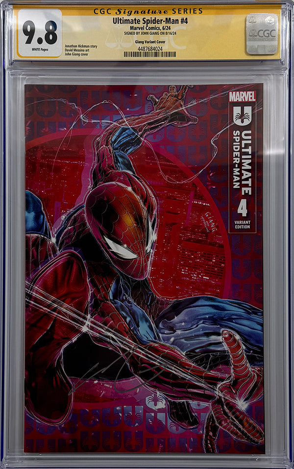 Ultimate Spider-Man #4 | John Giang Retro Trade Variant | CGC SS 9.8