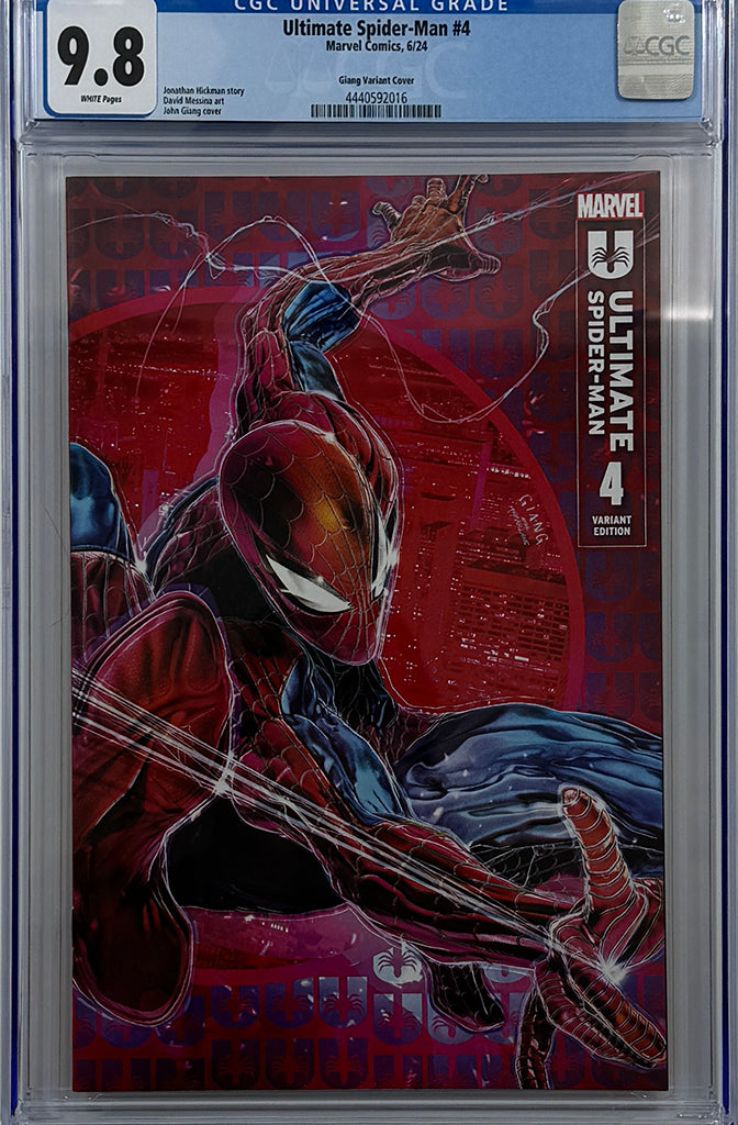 Ultimate Spider-Man #4 | John Giang Retro Trade Variant | CGC 9.8