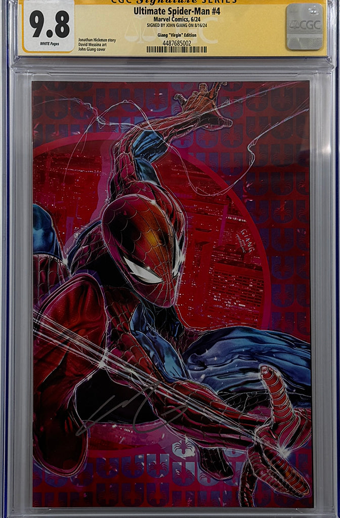 Ultimate Spider-Man #4 | John Giang Retro Virgin Variant | CGC SS 9.8