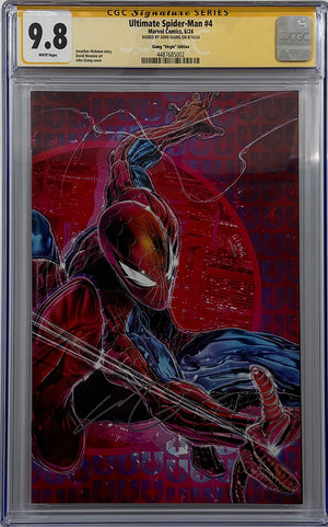 Ultimate Spider-Man #4 | John Giang Retro Virgin Variant | CGC SS 9.8