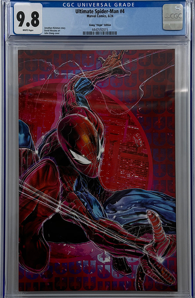 Ultimate Spider-Man #4 | John Giang Retro Virgin Variant | CGC 9.8