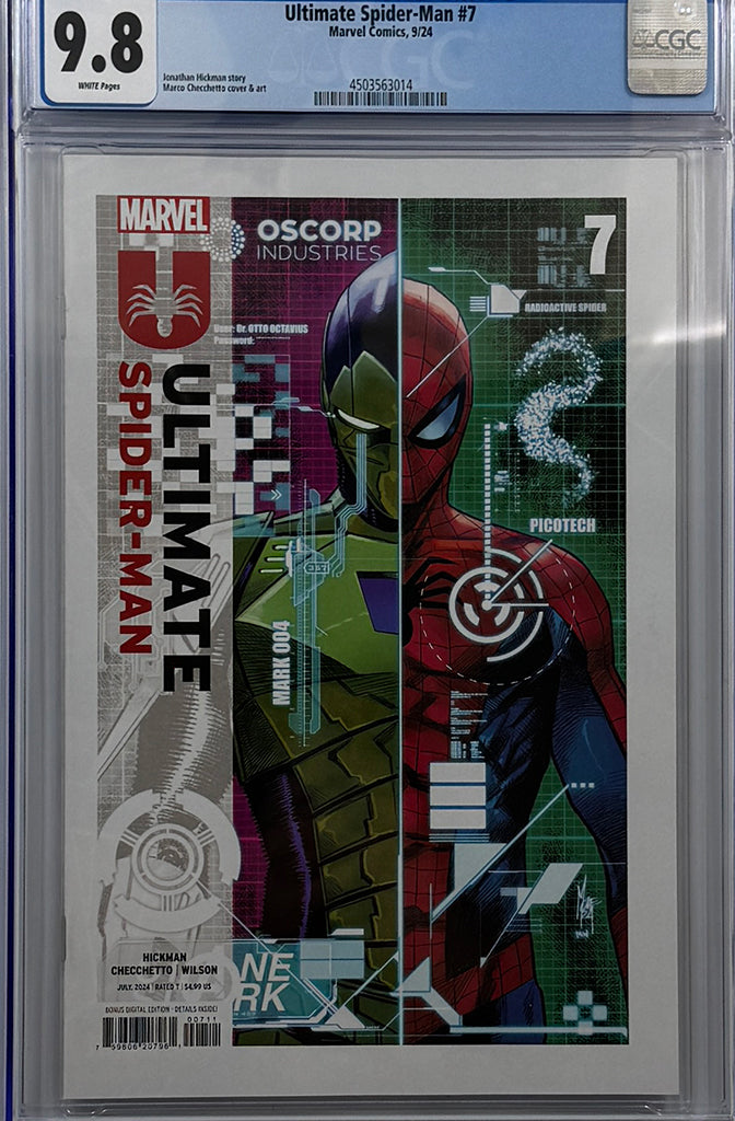 ULTIMATE SPIDER-MAN #7 | MAIN COVER | CGC 9.8