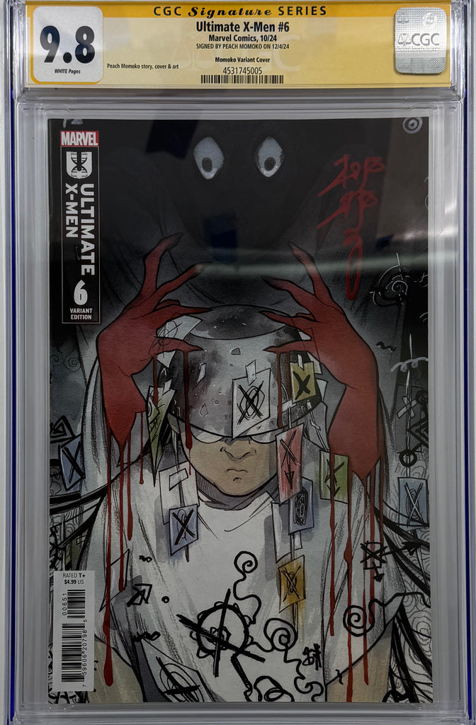 ULTIMATE X-MEN #6 | PEACH MOMOKO VARIANT | CGC SS 9.8