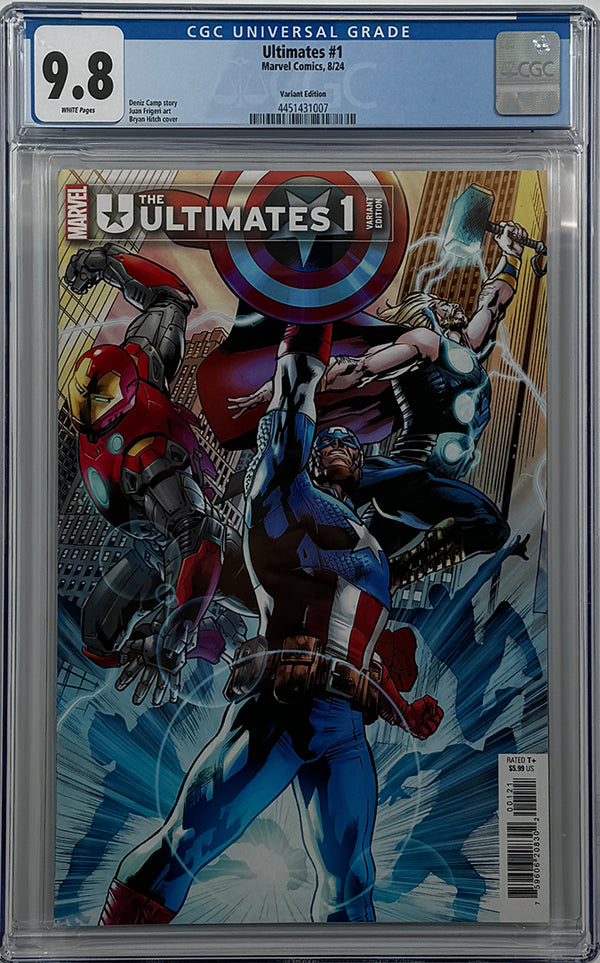 ULTIMATES #1 | BRYAN HITCH VARIANT | CGC 9.8