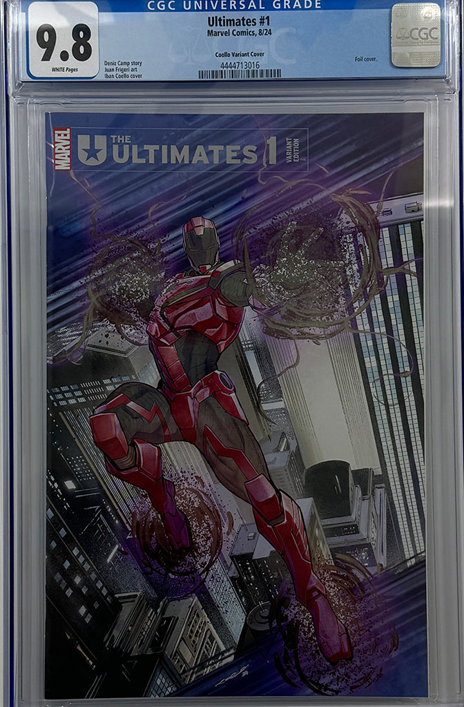 ULTIMATES #1 | IBAN COELLO FOIL VARIANT | CGC 9.8
