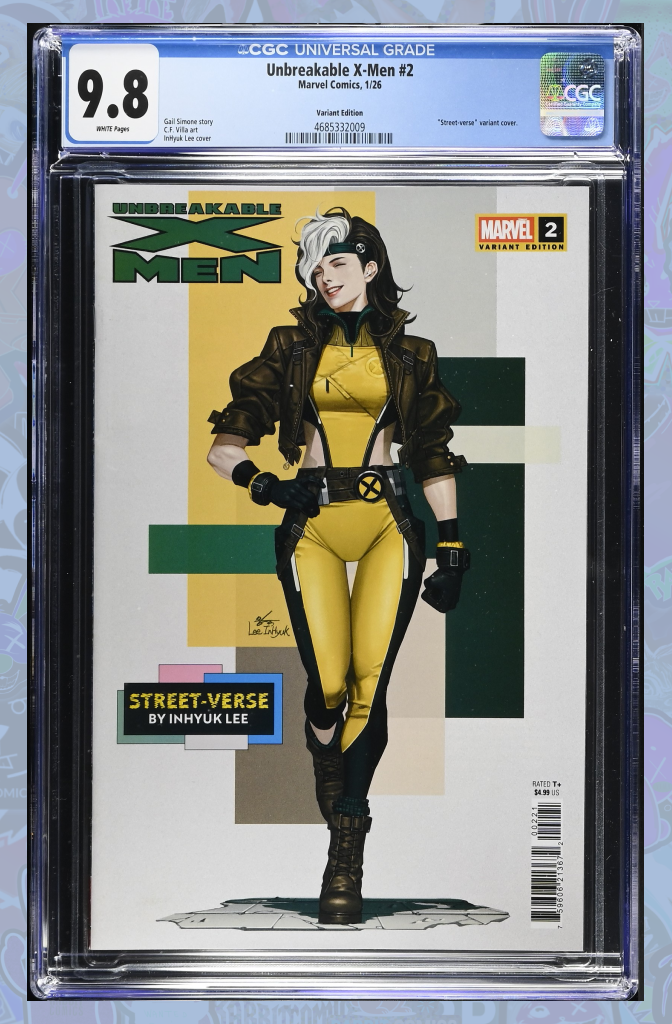 Unbreakable X-Men #2 Inhyuk Lee Street Verse Variant [AOR] | CGC 9.8