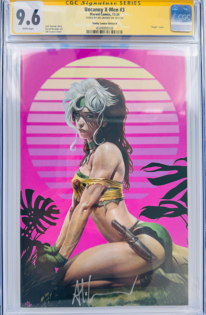 UNCANNY X-MEN #3 | ADI GRANOV NYCC 24 PINK VARIANT | CGC SS 9.6