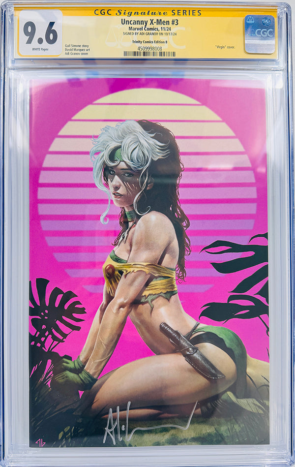 UNCANNY X-MEN #3 | ADI GRANOV NYCC 24 PINK VARIANT | CGC SS 9.6