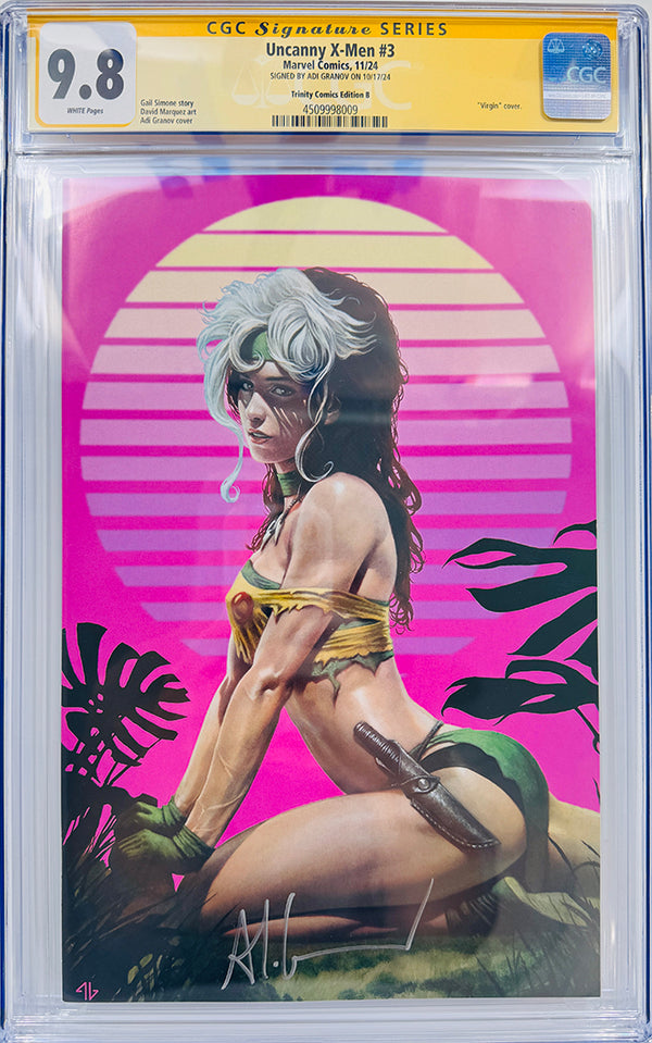 UNCANNY X-MEN #3 | ADI GRANOV NYCC 24 PINK VARIANT | CGC SS 9.8