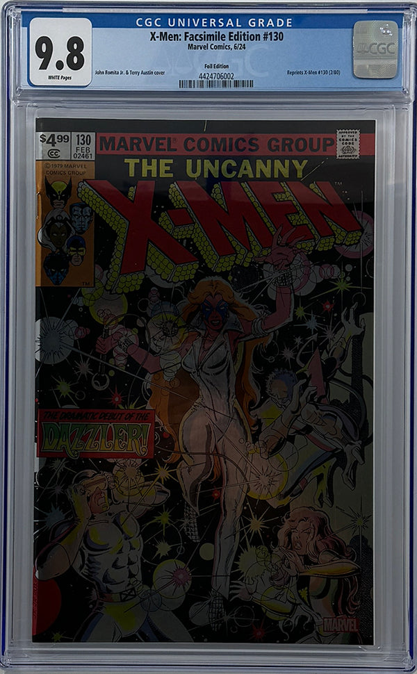 X-MEN #130 | FACSIMILE EDITION FOIL VARIANT | CGC 9.8