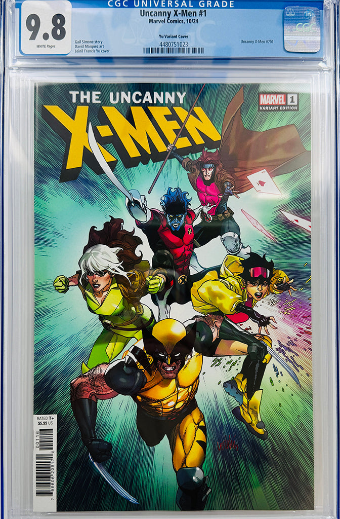 UNCANNY X-MEN #1 | LEINIL YU 1:25 RATIO VARIANT | CGC 9.8