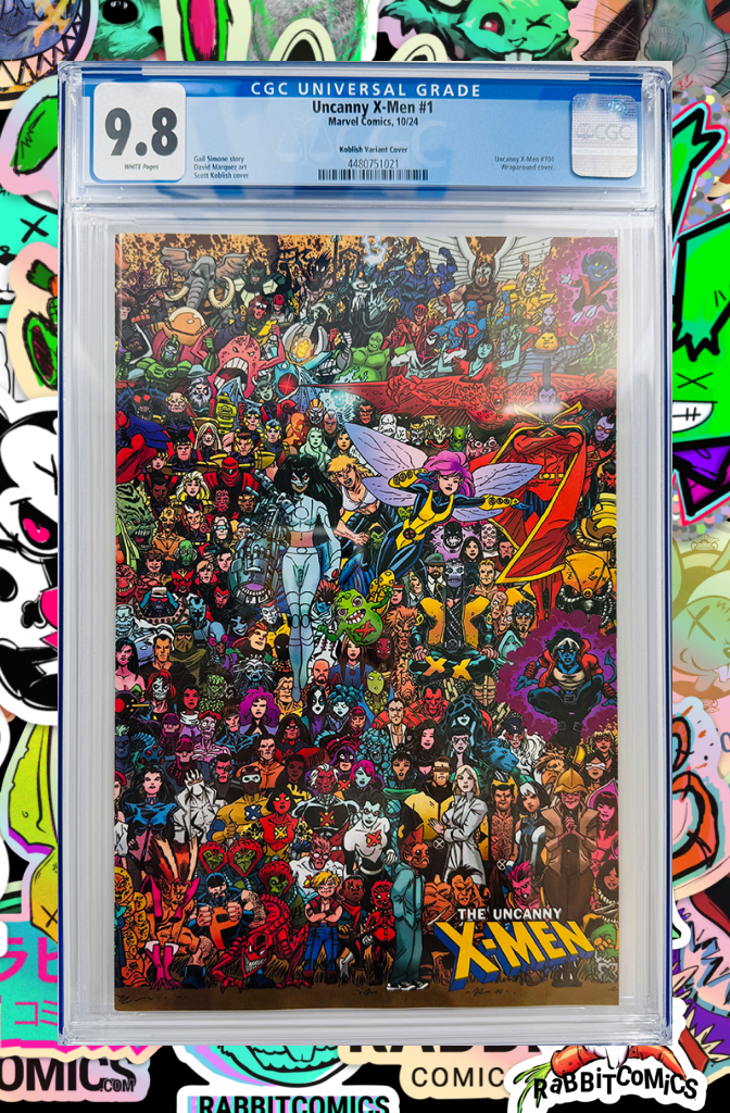 UNCANNY X-MEN #1 | SCOTT KOBLISH WRAPAROUND CONNECTING VARIANT | CGC 9.8