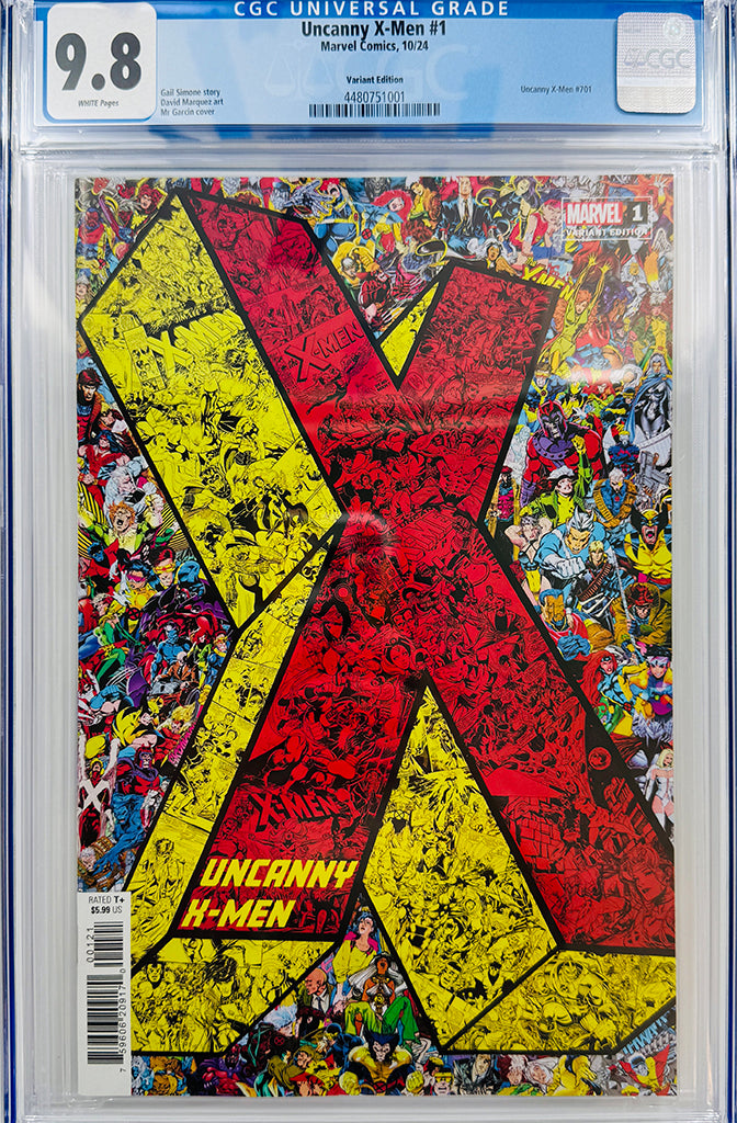 UNCANNY X-MEN #1 | MR. GARCIN VARIANT | CGC 9.8