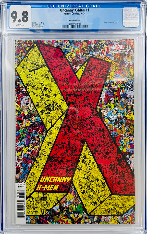 UNCANNY X-MEN #1 | MR. GARCIN VARIANT | CGC 9.8