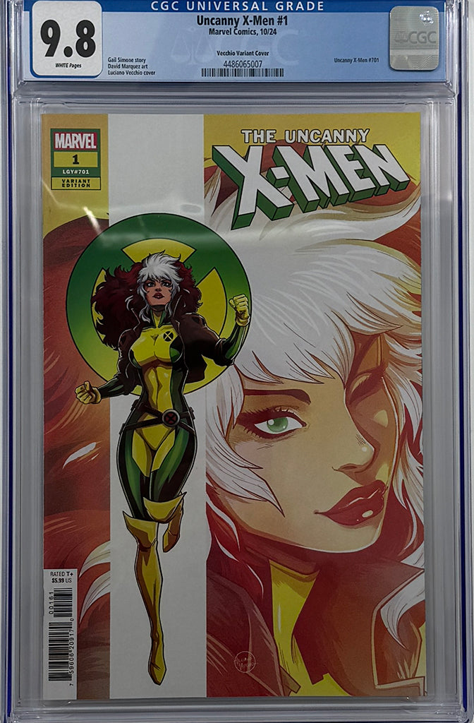 UNCANNY X-MEN #1 | LUCIANO VECCHIO ROGUE VARIANT | CGC 9.8