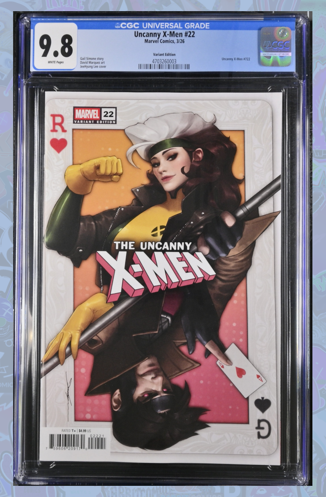 Uncanny X-Men #22 Jeehyung Lee Variant Cover | CGC 9.8