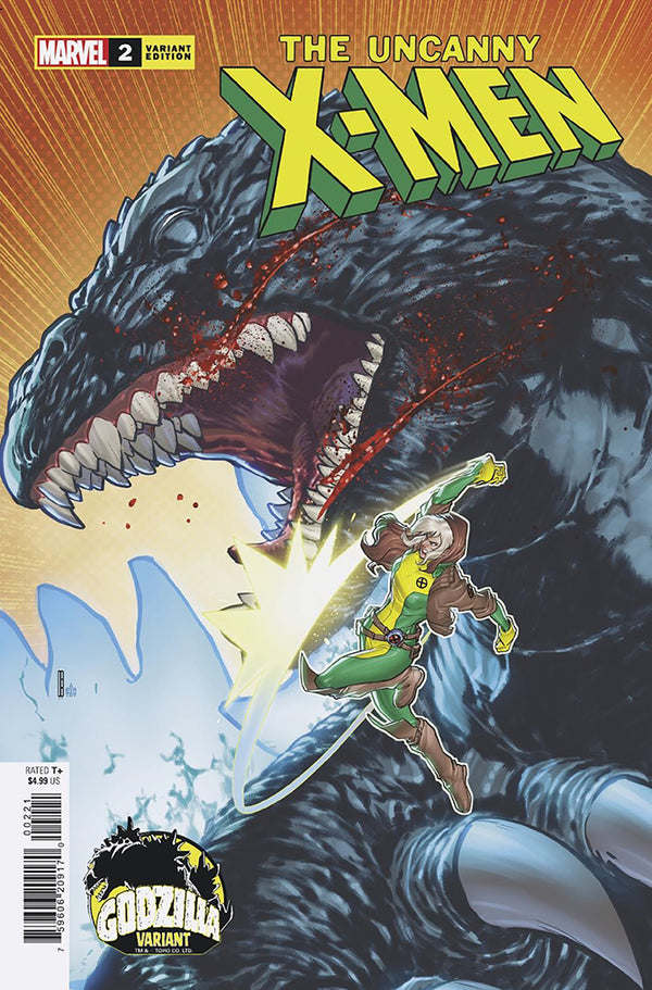 UNCANNY X-MEN #2 | DAVID BALDEON GODZILLA VARIANT