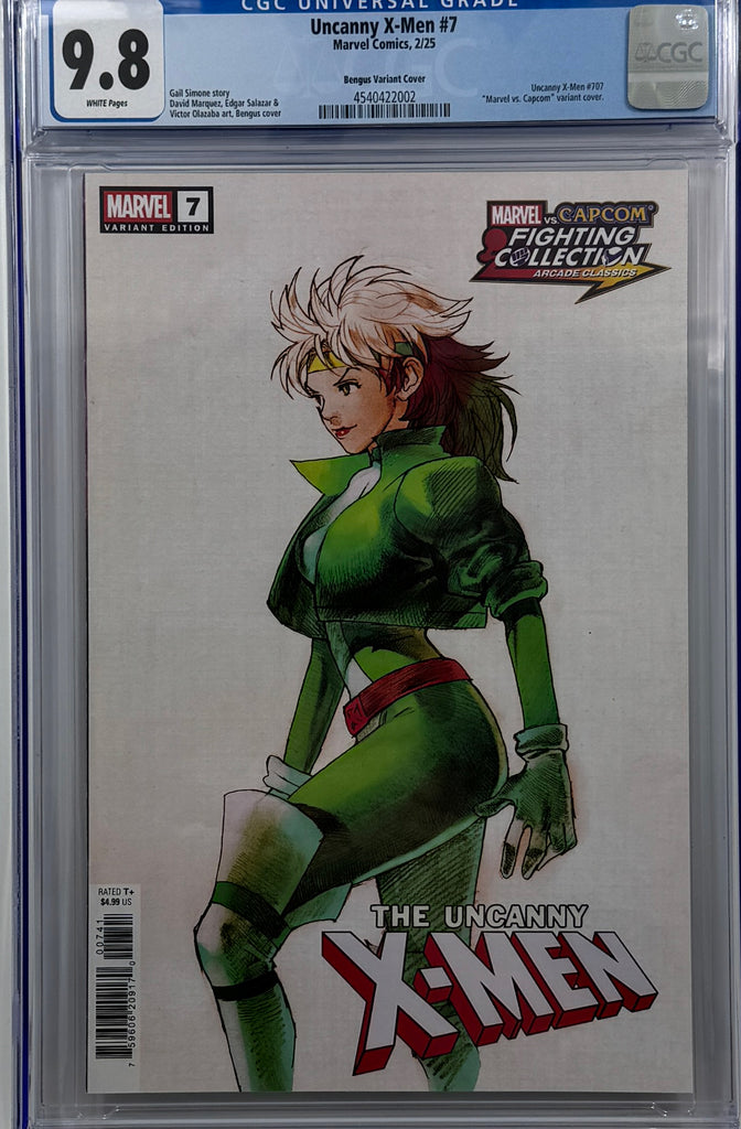 UNCANNY X-MEN #7 | BENGUS MARVEL VS CAPCOM VARIANT | CGC 9.8