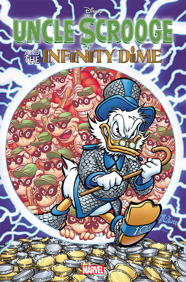 UNCLE SCROOGE AND THE INFINITY DIME #1 | STEVE MCNIVEN FOIL VARIANT | PREORDER