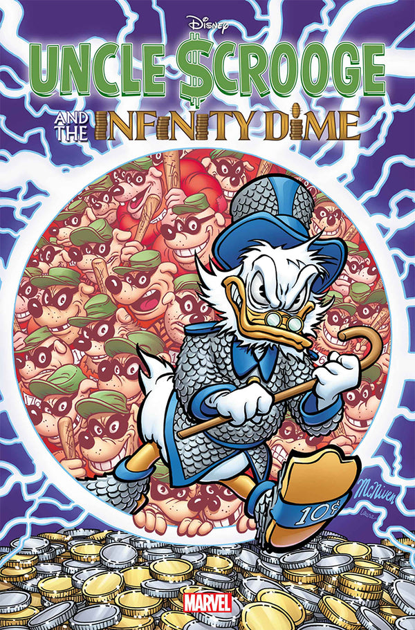 UNCLE SCROOGE AND THE INFINITY DIME #1 | STEVE MCNIVEN FOIL VARIANT