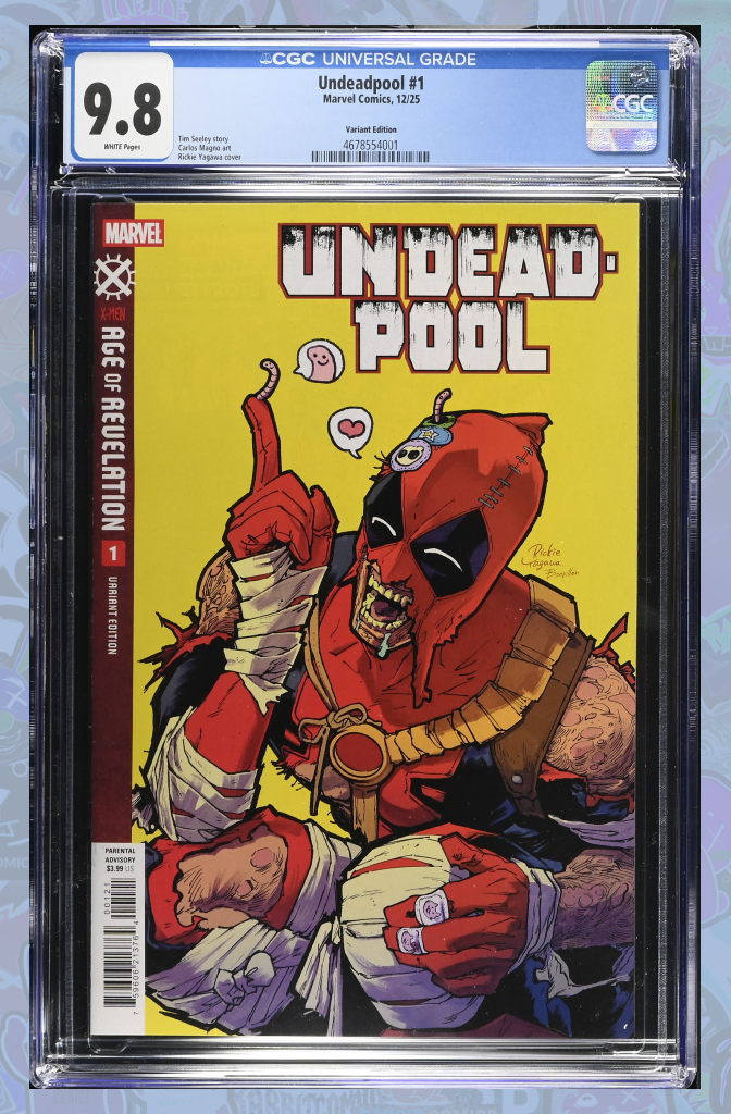 Undeadpool #1 Rickie Yagawa Deadpool Variant [AOR] | CGC 9.8