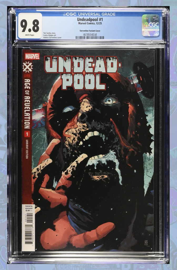 Undeadpool #1 Andrea Sorrentino Variant [AOR] | CGC 9.8