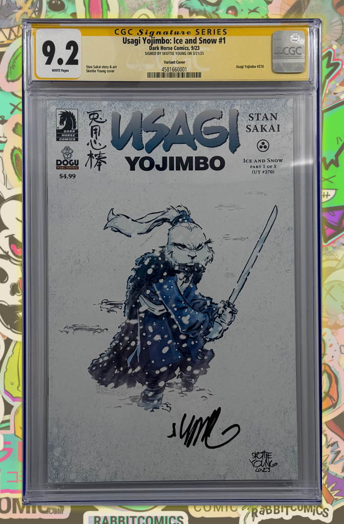 Usagi Yojimbo Ice and Snow #1 | Skottie Young Variant | CGC SS 9.2