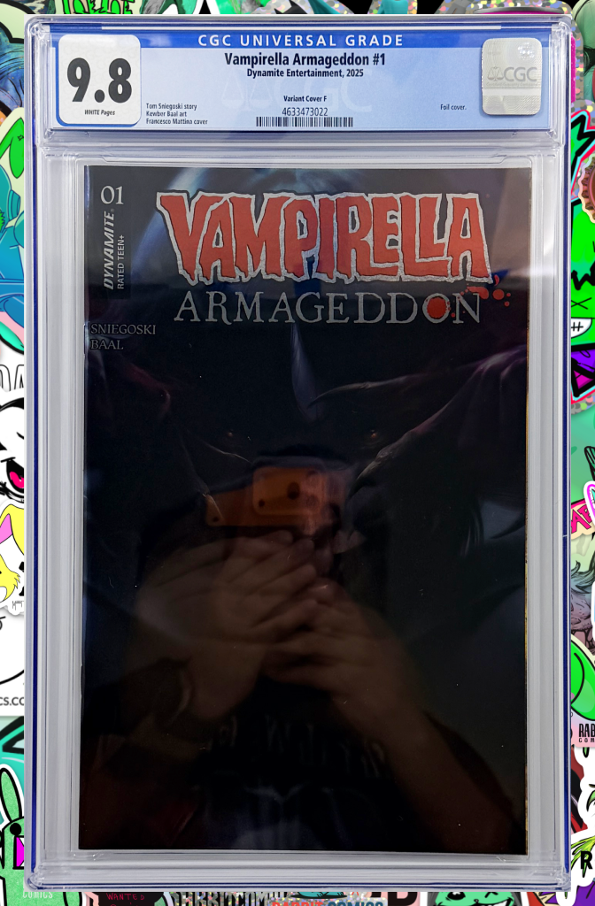 Vampirella Armageddon #1 | Francesco Mattina Foil Variant | CGC 9.8
