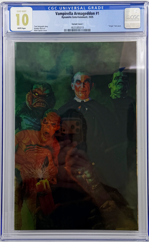 Vampirella Armageddon #1 | Cover I Mark Spears Foil Full Art Variant | CGC 10