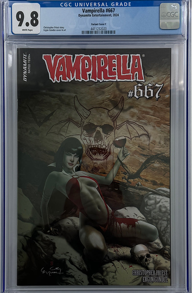 VAMPIRELLA #667 | CVR F 1:7 COPY INCENTIVE RATIO | CGC 9.8