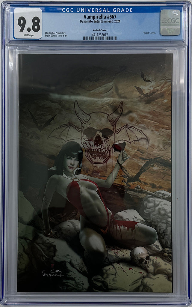 VAMPIRELLA #667 | CVR I 1:15 GUNDUZ INCENTIVE RATIO | CGC 9.8