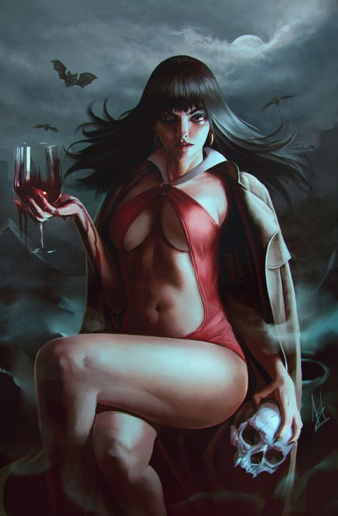 VAMPIRELLA VS SUPERPOWERS #1 | ANNA MARCANO VARIANT