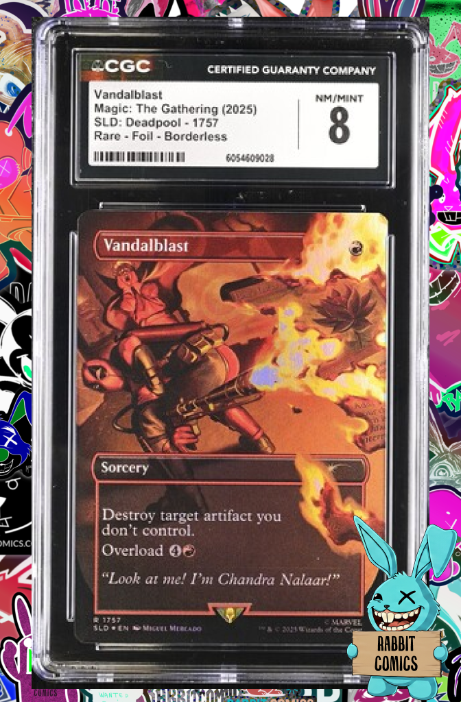 MTG - Secret Lair - Deadpool | Harmless Offering, Trading Card Foil 0868| CGC 9