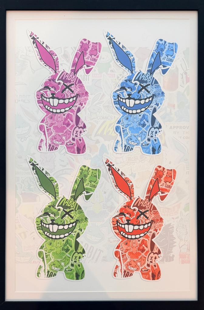 Variant the Rabbit: "Hop Culture" Fine Art Print