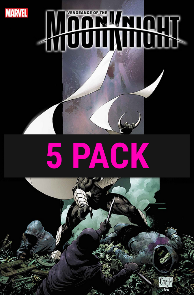 VENGEANCE OF THE MOON KNIGHT #1  | GREG CAPULLO VARIANT | 5-PACK | PRE-ORDER