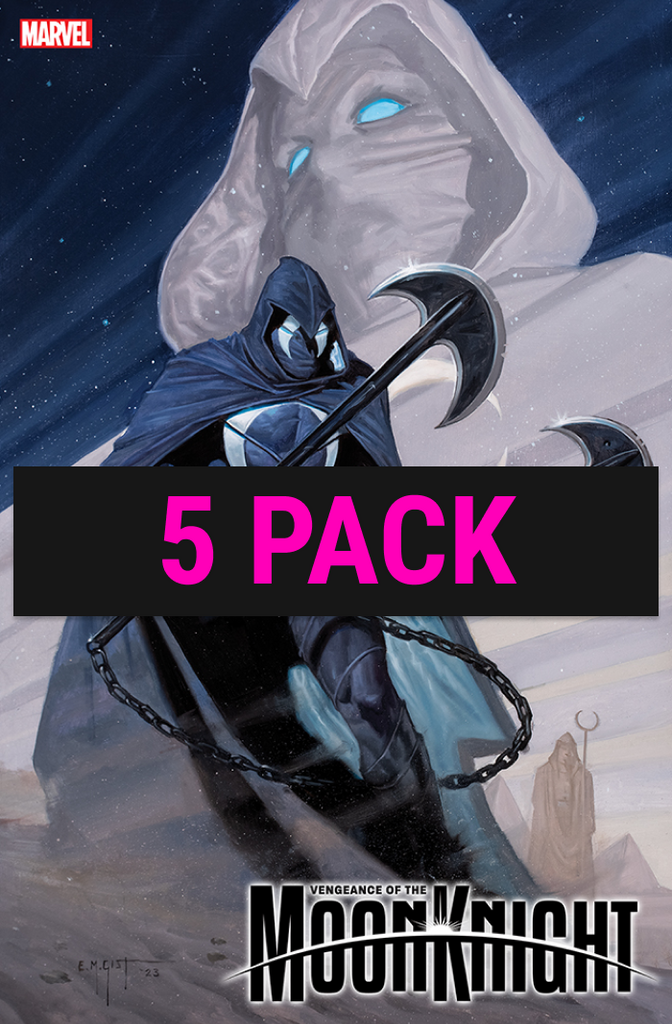 VENGEANCE OF THE MOON KNIGHT 1 | E.M. GIST VARIANT | 5-PACK | PRE-ORDER