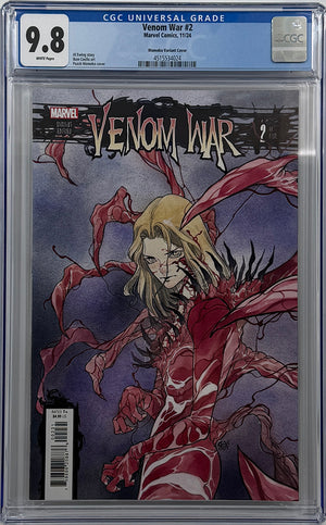 VENOM WAR #2 | PEACH MOMOKO VARIANT | CGC 9.8