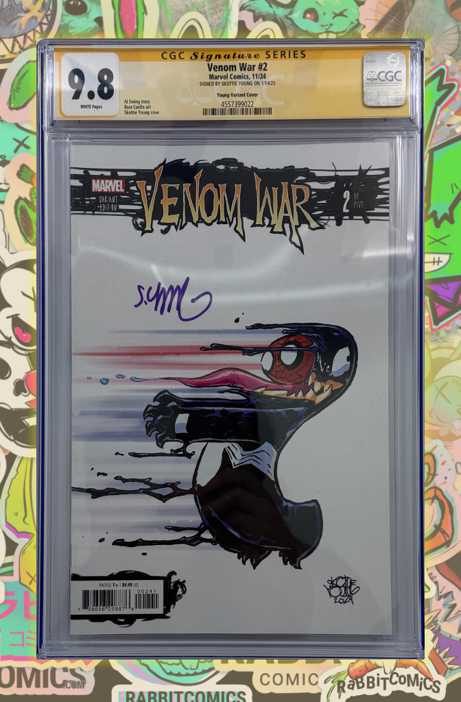 VENOM WAR #2 | SKOTTIE YOUNG VARIANT | CGC SS 9.8
