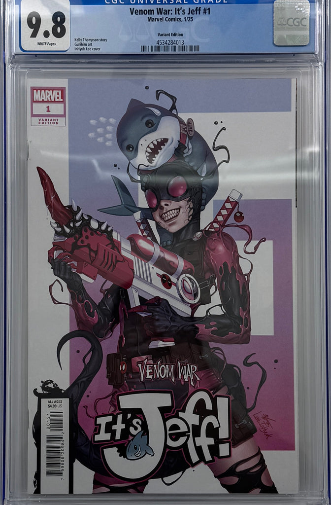 VENOM WAR: IT'S JEFF #1 | INHYUK LEE VARIANT | CGC 9.8