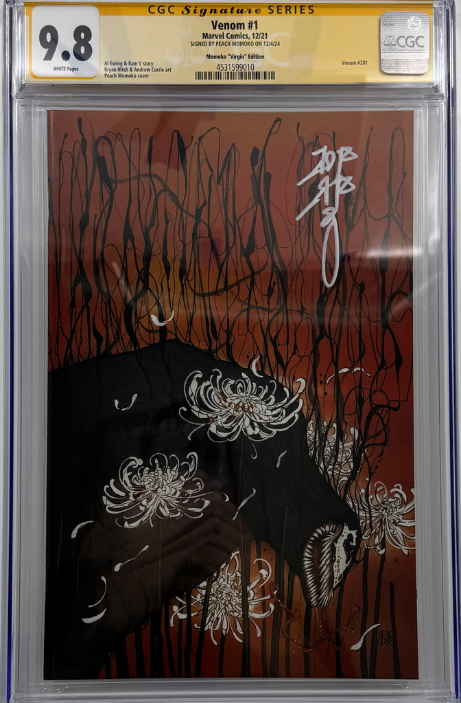 VENOM #1 | PEACH MOMOKO 1:100 VIRGIN VARIANT | CGC SS 9.8