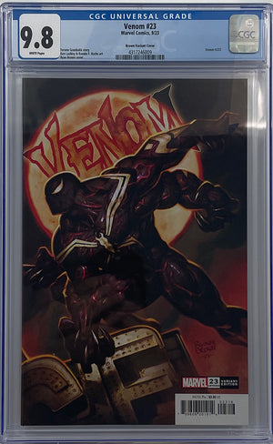 VENOM #23 | 1:25 Ratio RYAN BROWN VARIANT | CGC 9.8